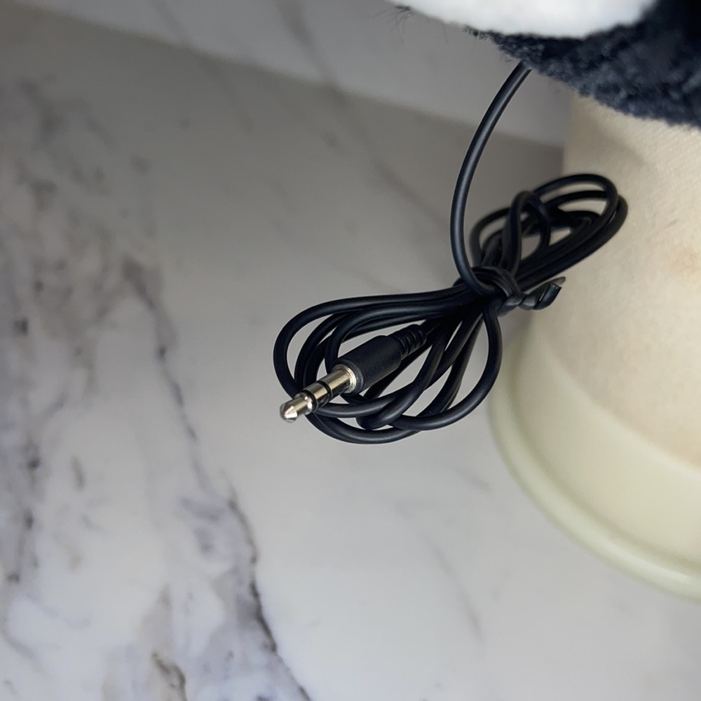 NWT Kids Plush Teddy Bear Wired Headphones – 3.5mm Jack - Black - Picture 7 of 8